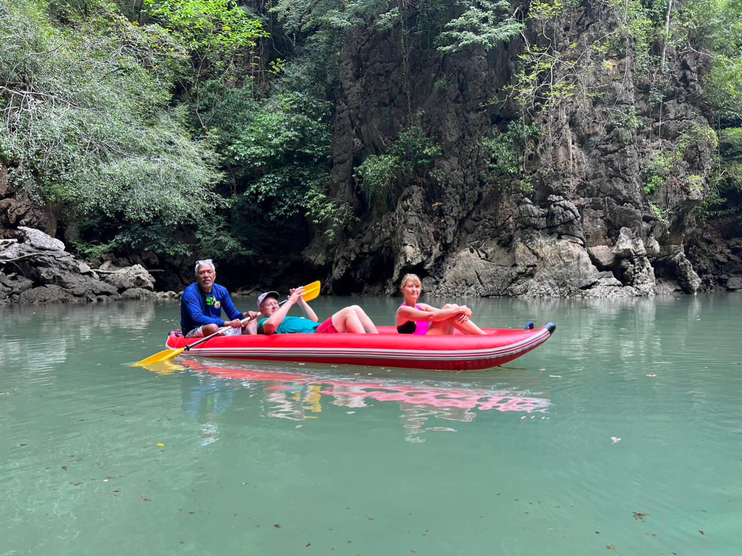 Twilight Sea Canoe: Phang Nga Bay's Evening Magic Twilight Sea Canoe: Phang Nga Bay's Evening Magic